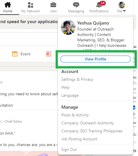 linkedin-view profile LinkedIn view profile